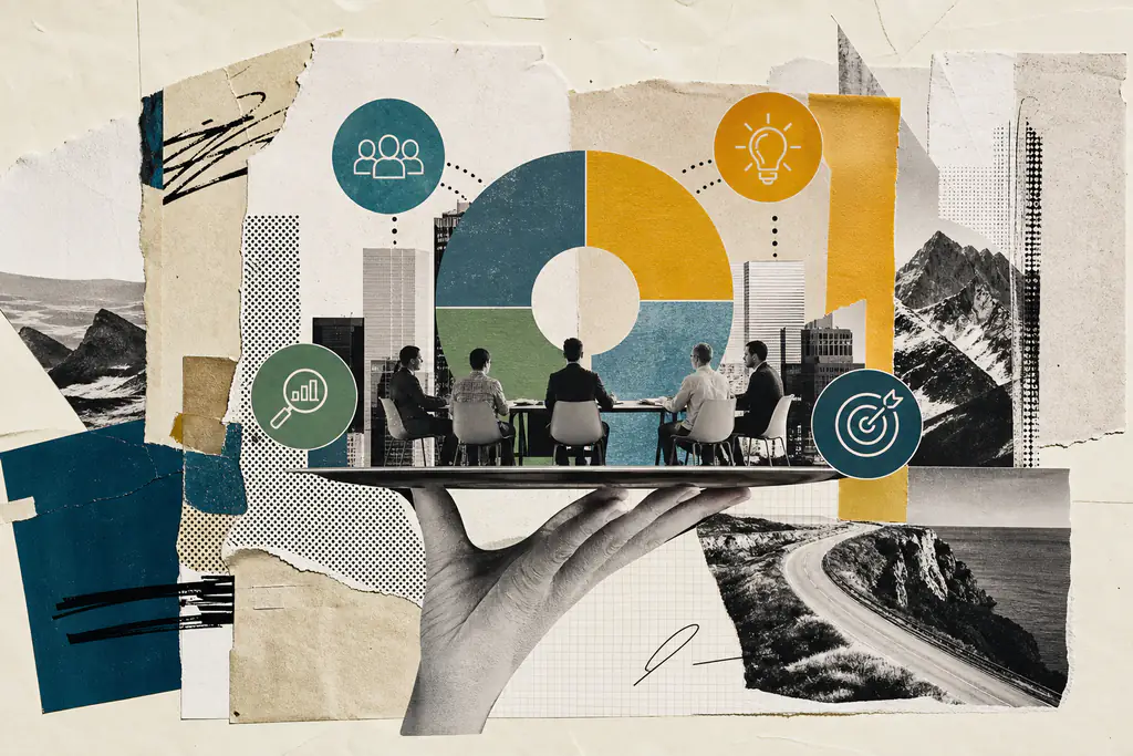 A marketing agency team aligning strategy and ad spend to drive measurable business pipeline for a client.