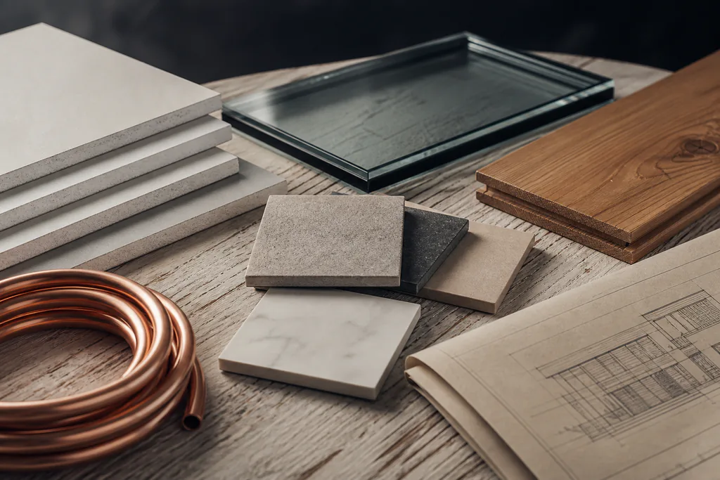 Material choices and complexity factors that drive room addition costs up or down across different project types.