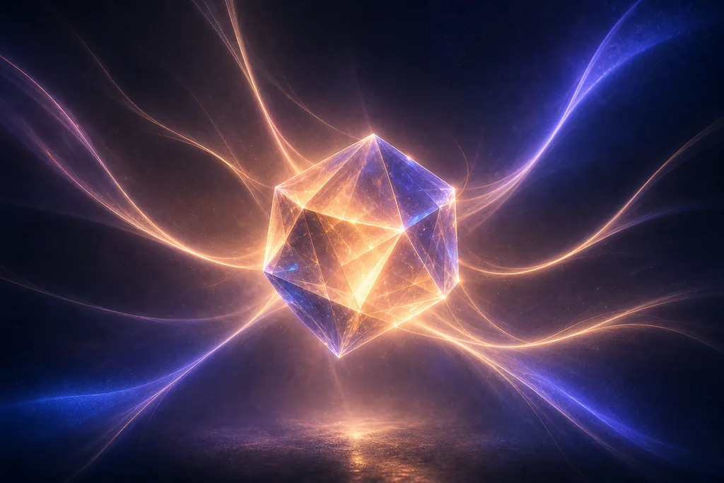 A single cohesive source radiating coordinated light in all directions, representing unified agency accountability and strategic alignment.